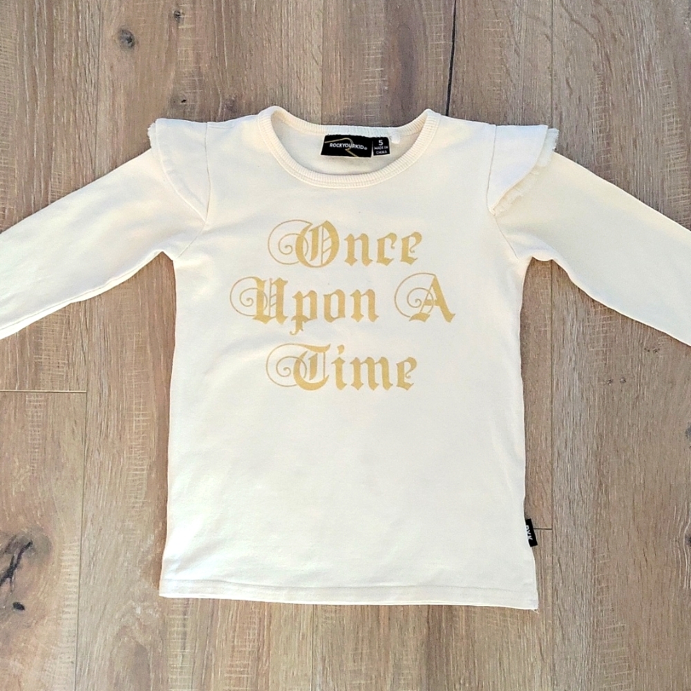 Rock Your Baby Girls Long Sleeve T size 5